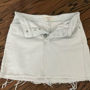 SZ 24 PAC Sun faded blue denim skirt